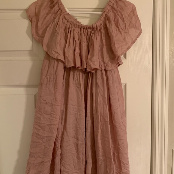 open lace back dress Eyelet Romper Dress – SNAP-Something New And Pretty main image 0
